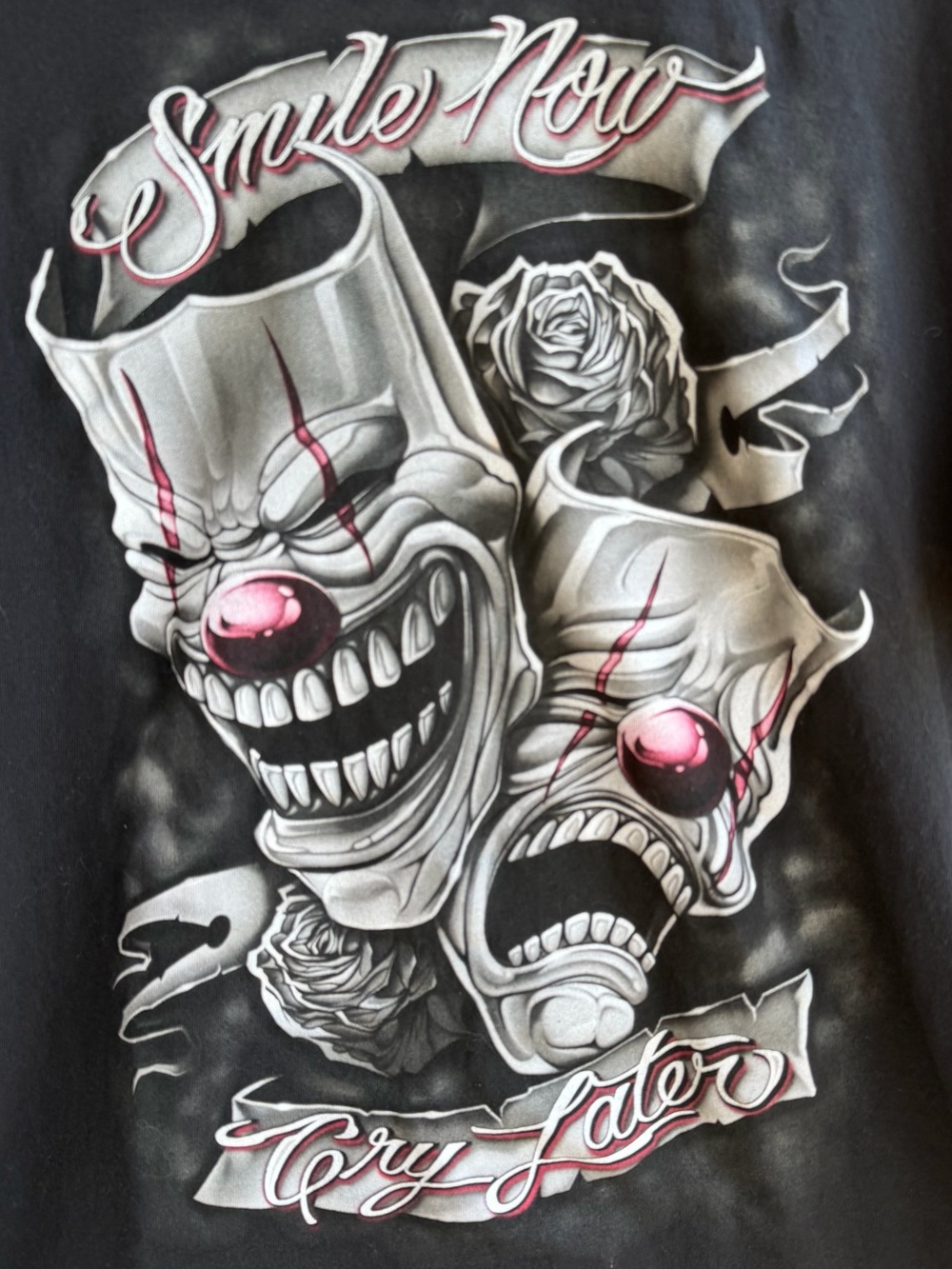 🍒💣 Smile now Cry later Chicano inspired t-shirt